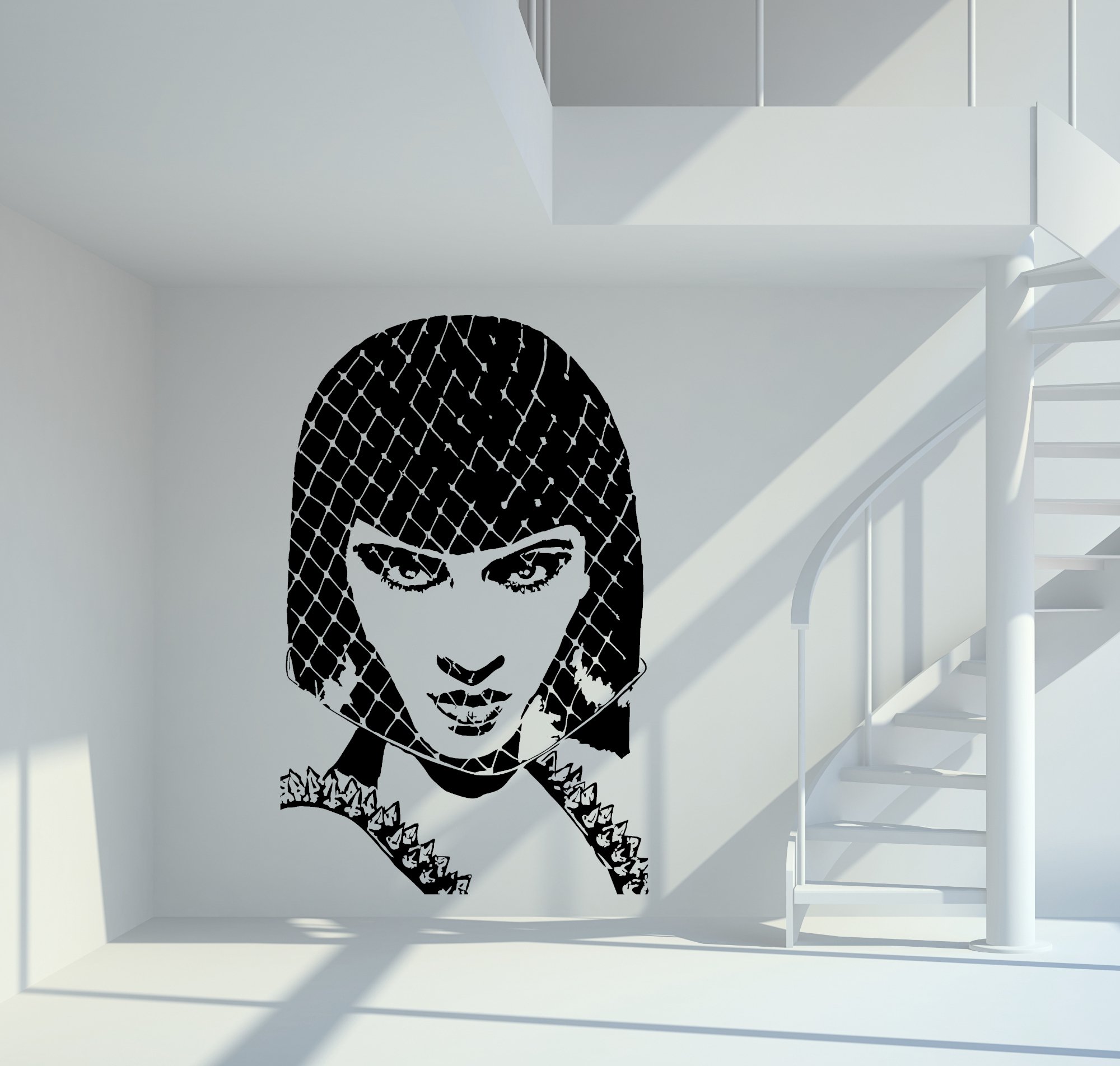 16018 Newton-Face Wandtattoo